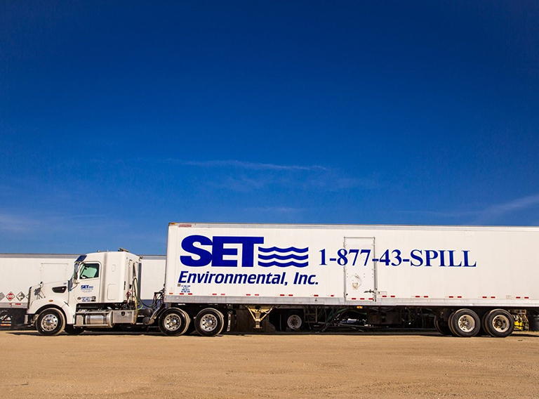 SET Environmental semi truck